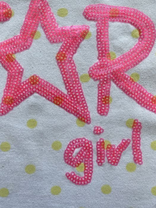 Bluzka koszulka t-shirt z rękawem 3/4 United Colors of Benetton