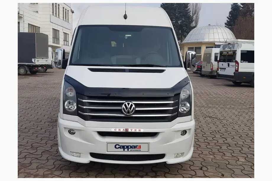 Мухобойка /дефлектор капота Volkswagen Crafter/крафтер (2006+ /2017+)