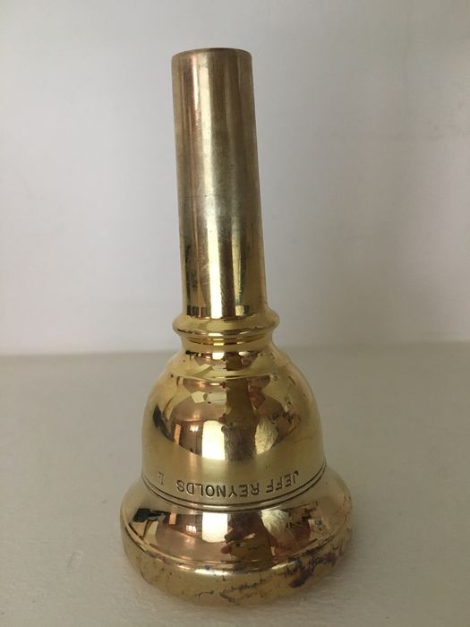 Bocal trombone baixo Jeff Reynolds L (Gold)