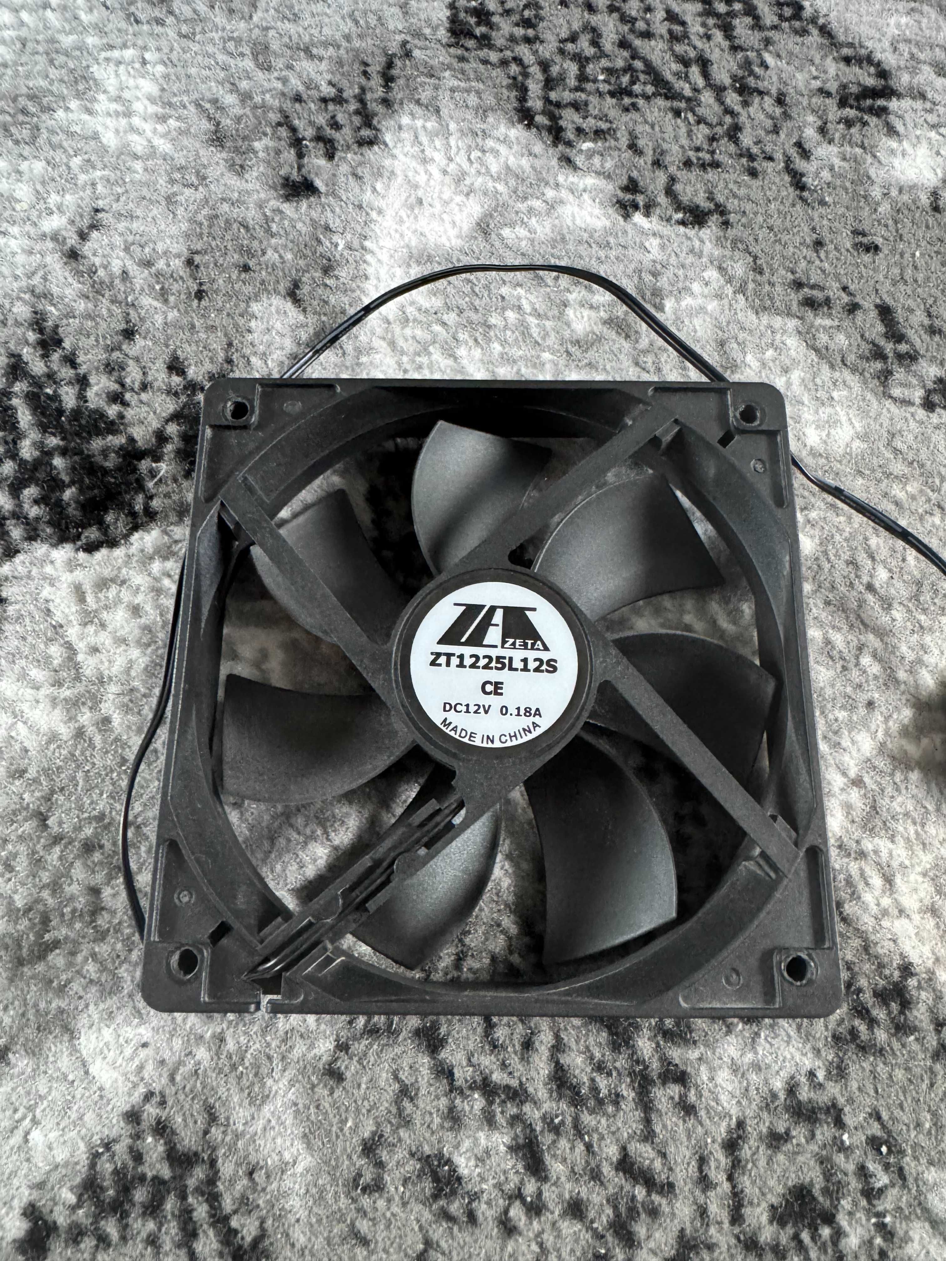 1x FAN wentylator 120mm PC Zeta Zestaw do komputer PC chłodzenie