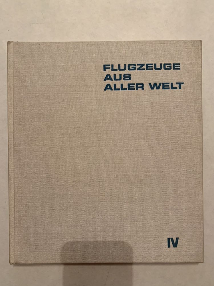 Книга на немецком языке Самолеты со всего мира Flugzeuge aus aller Wel