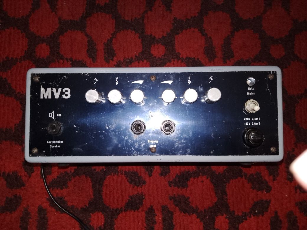 MV 3 усилитель ,для тех кто знает ,регент 60 и другие