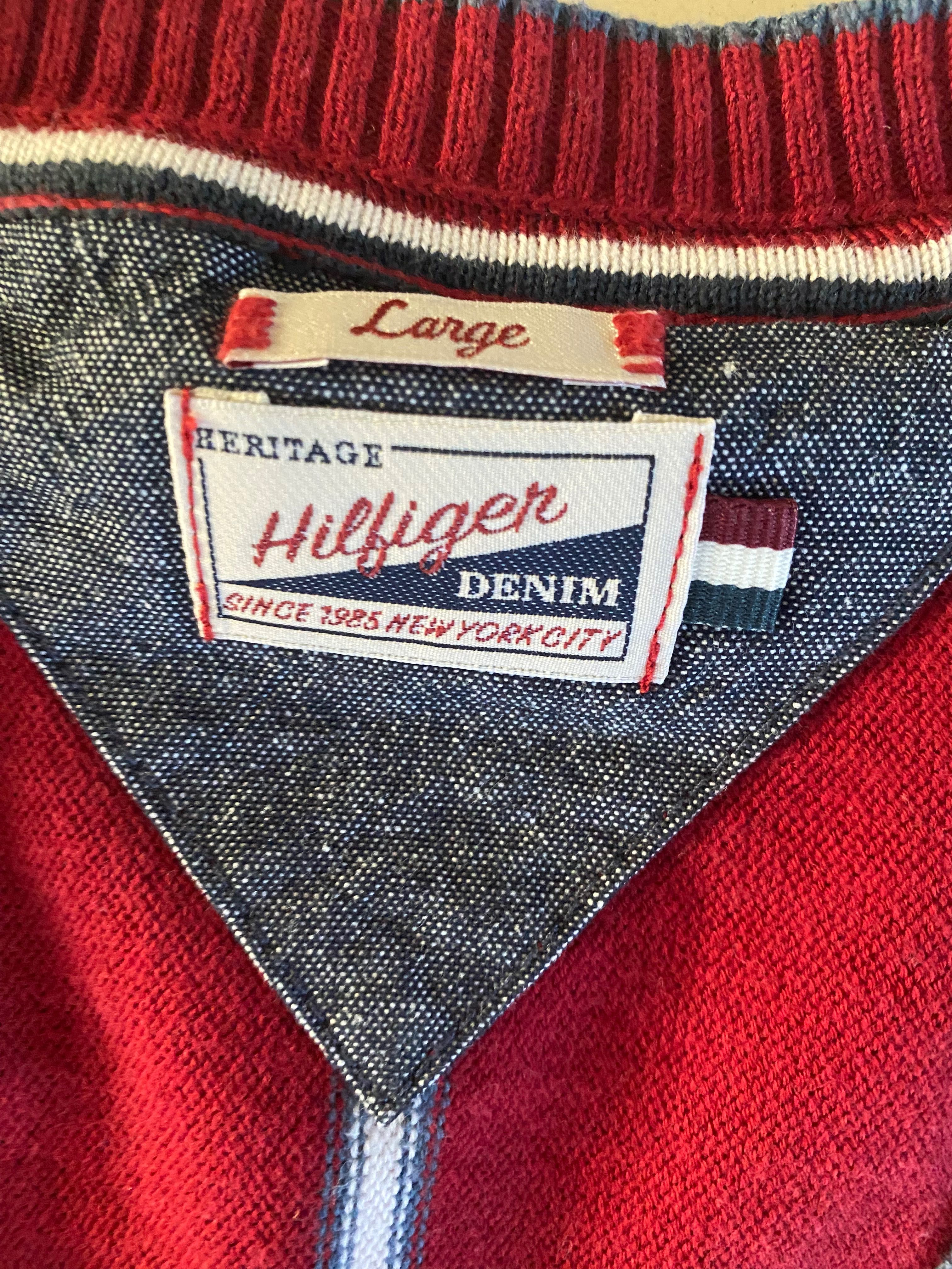 Tommy Hilfiger stylowy sweter męski