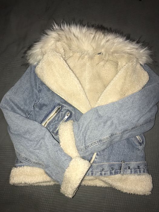 Зимова джинсова курточка