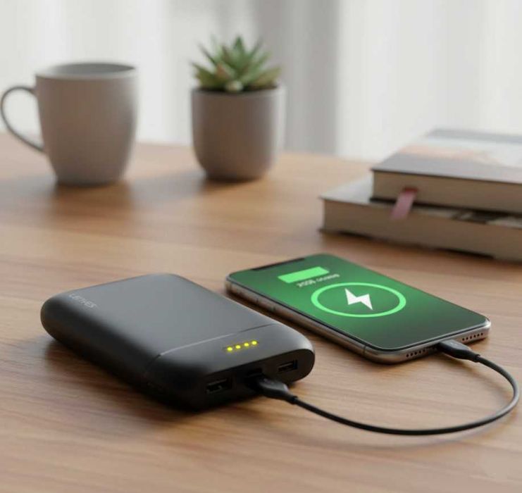 Power bank / Стильний повербанк /Lenyes 20000 mAh – корисний подарунок