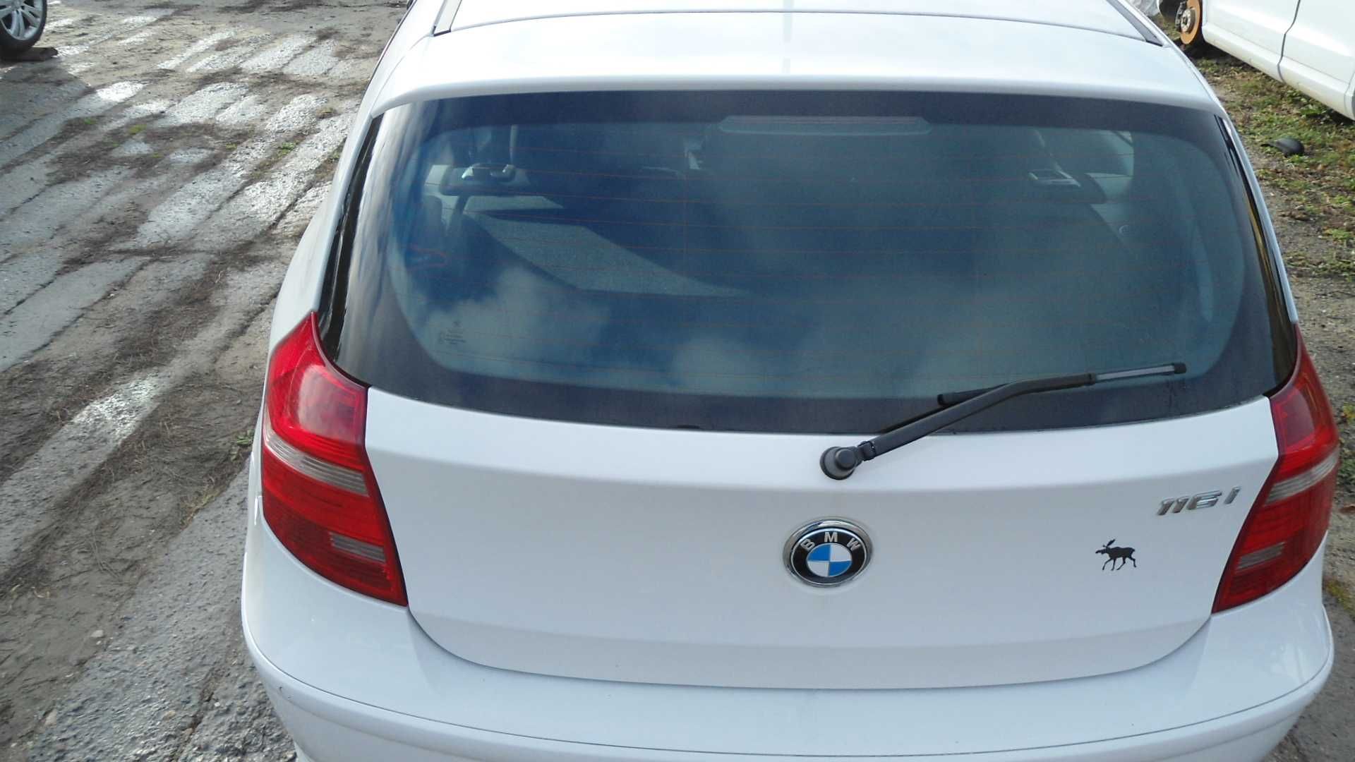 Klapa Tył Tylna Bagażnika BMW E81 Alpinweiss 3