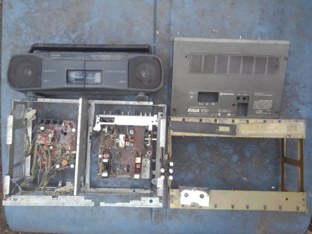 Магнітофон RADIOTEHNIKA RIGA110 Самип-1 INTERSOUND SCR-310W Маяк 233