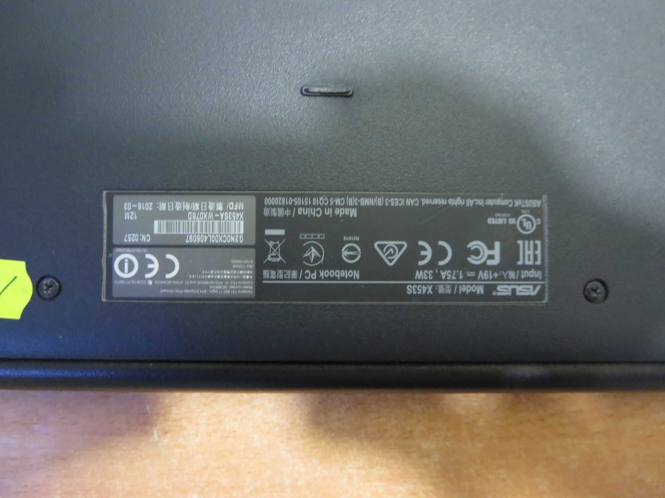 Ноутбук 14 Asus X453S 8Gb 120Gb SSD