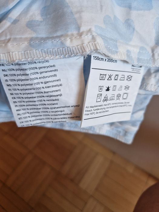 Pościel, poszewki kołdra poduszka 150x200 ikea