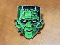 Przypinka, pin, do plecaka, na ubrania Frankenstein