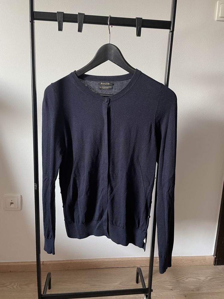 Kardigan Massimo Dutti Jedwab Kaszmir jak Nowy