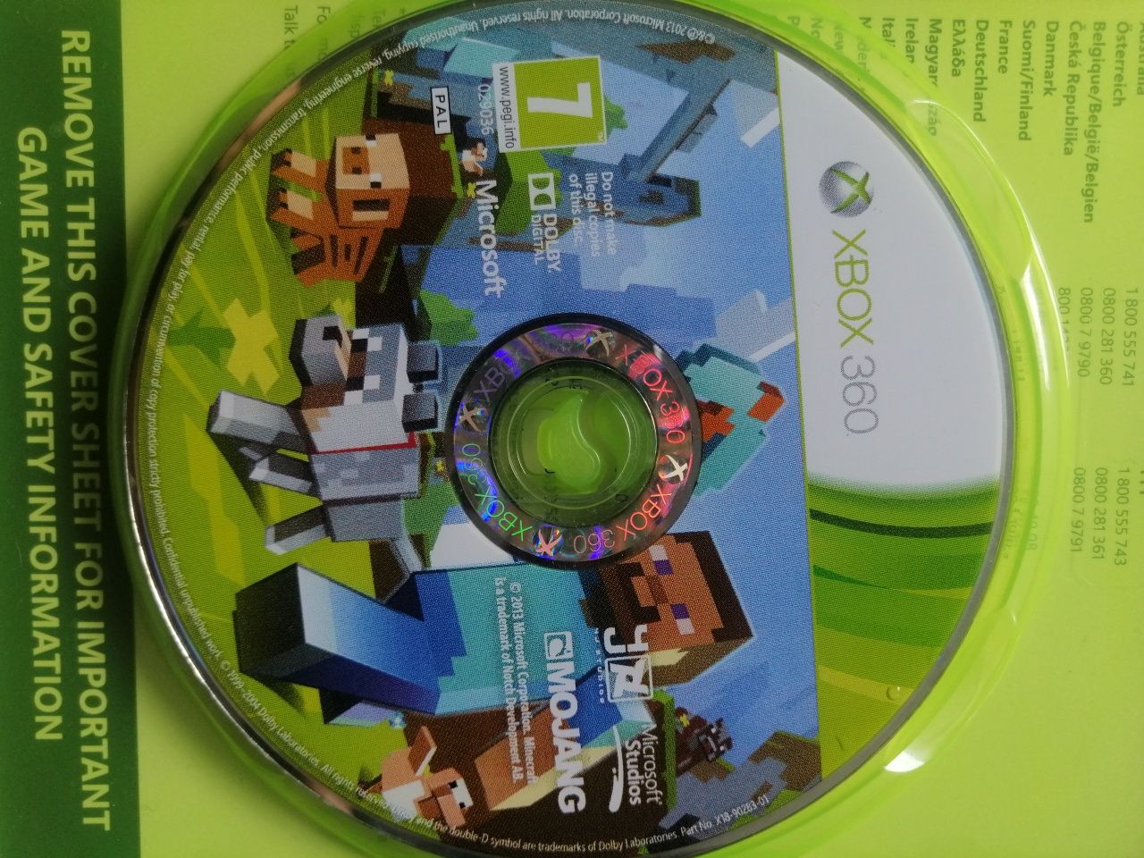 Minecratf xbox 360