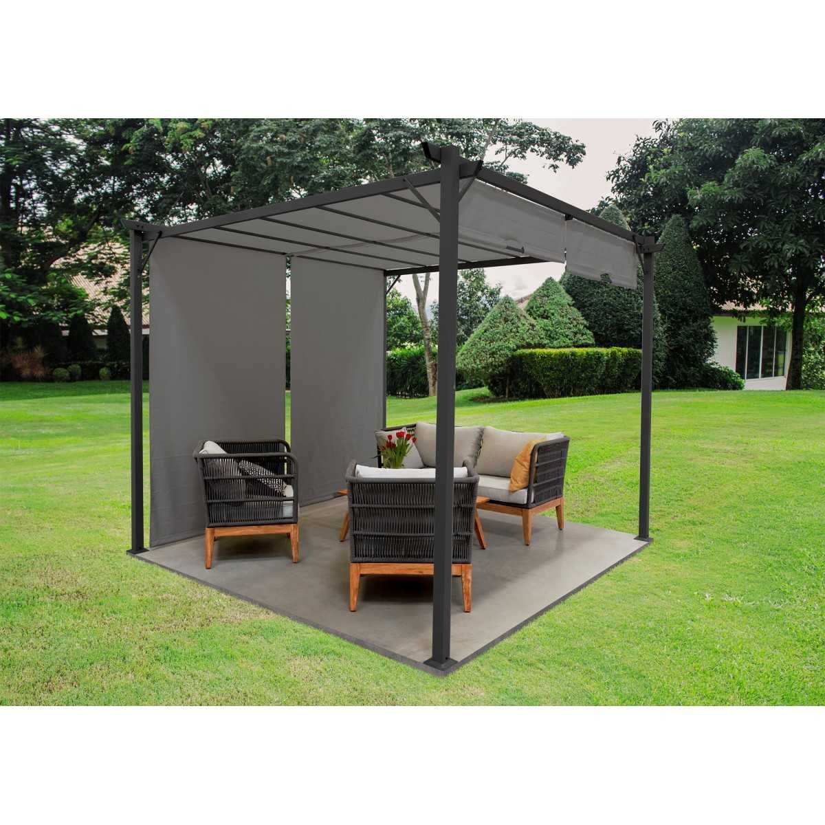 NOWA pergola pawilon tarasowy ogrodowy do ogrodu 3x3 3x4 3x6