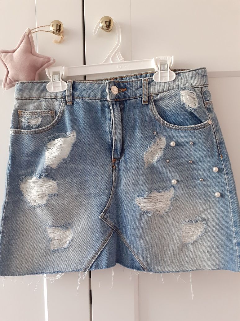 Spódniczka Zara jeans 164