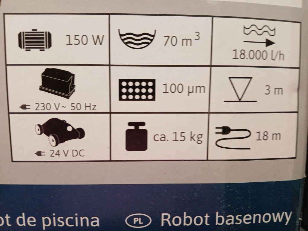 Odkurzacz basenowy T.I.P