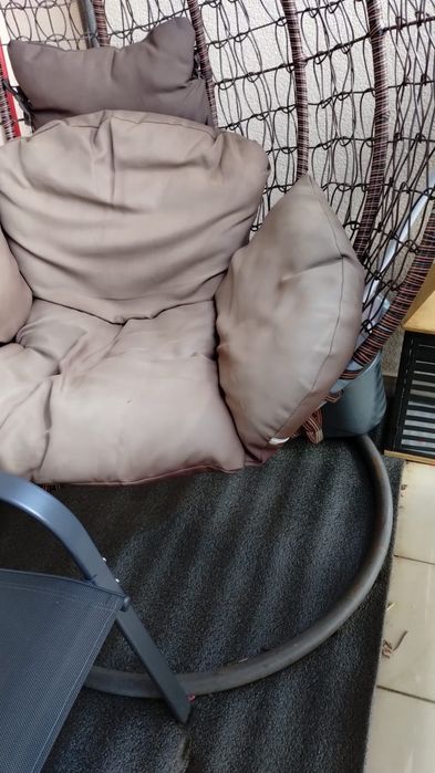 Fotel wiszący, ogrodowy, bujany