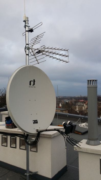 Montaż,ustawienie anten TV-SAT, DVB-T2 szybkie terminy