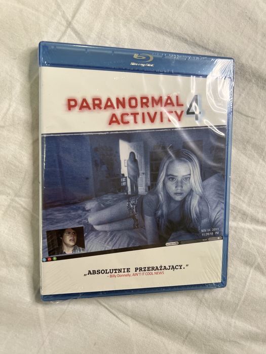 Blue ray Paranormal activity 4