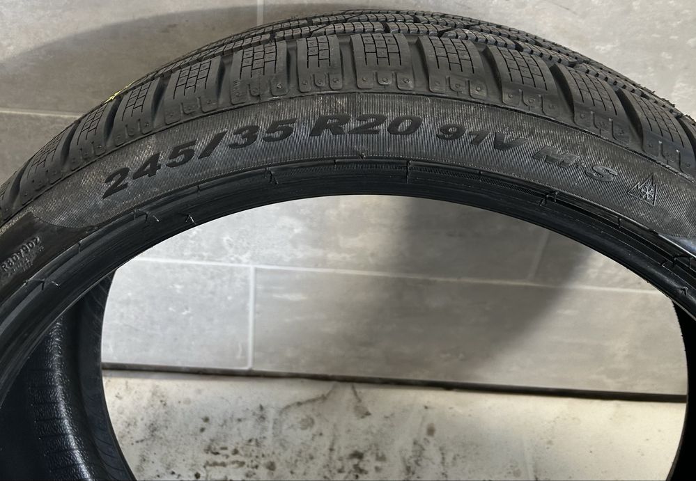 Opony Zimowe 20 Pirelli Sottozero Para 245/35R20 Nowe 245/35/20