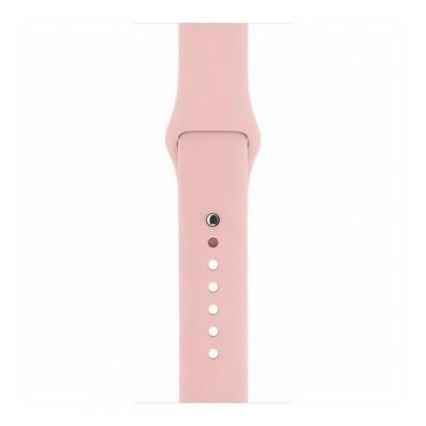 Mercury Pasek Silicon Apple Watch 42/44/ 45 Mm Różowy/Pink