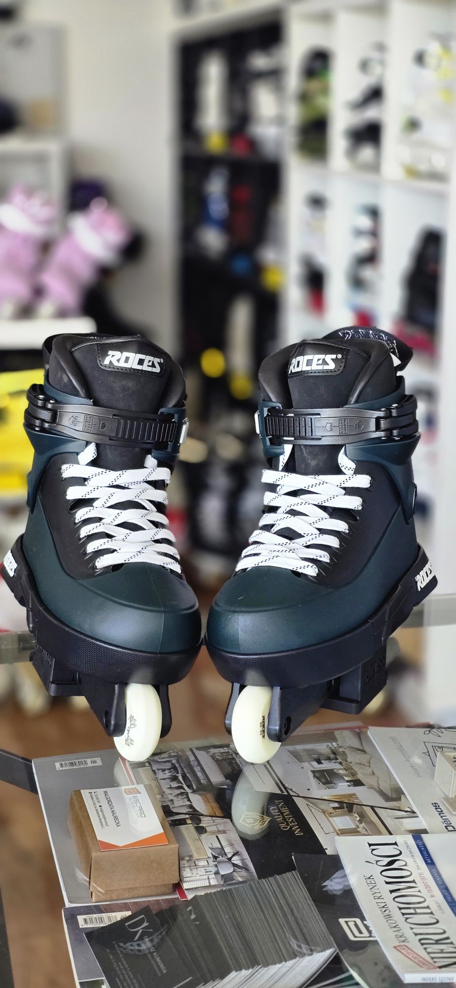 Rolki agresywne Roces 5TH element Fuka Green Pro model Yuto Goto Nowe