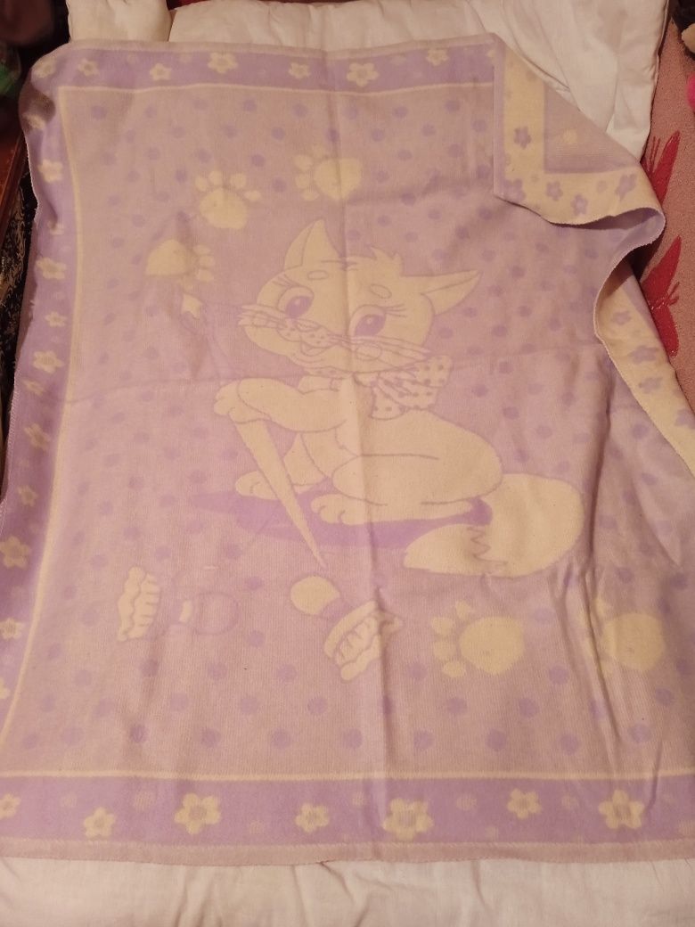 Одеяло, покрывало, полотенце для малышей