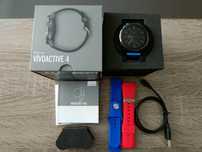 Garmin Vivoactive 4 45mm. zegarek sportowy smartwatch Zestaw