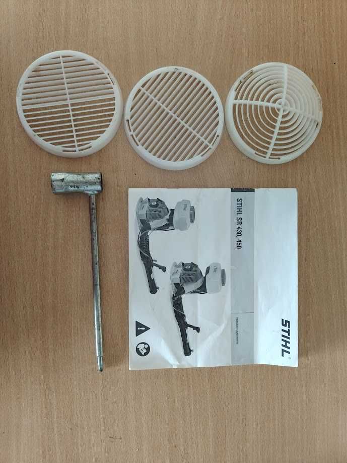 Opryskiwacz spalinowy STIHL SR 430 opryskiwacz plecakowy Dmuchawa