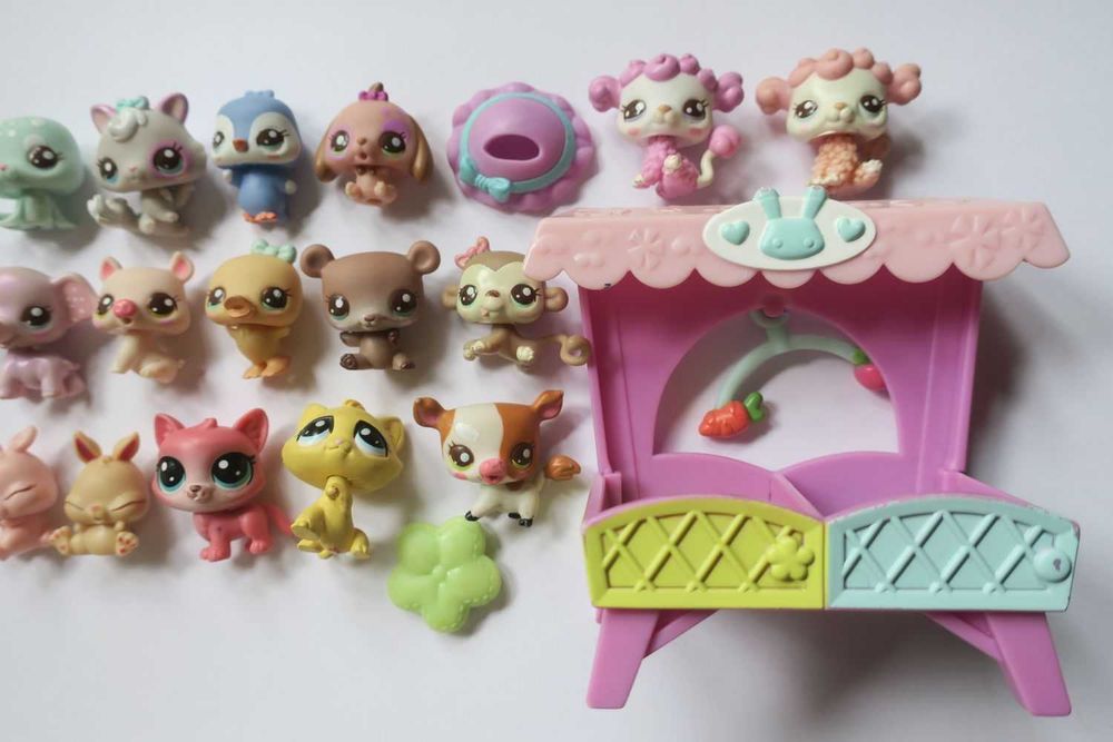 Mały kotek słonik małpka piesek dzidziusie Littlest Pet Shop baby lps