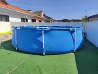 Piscina Bestway NOVA Steel Pro 3.05m selada e com motor de filtragem!