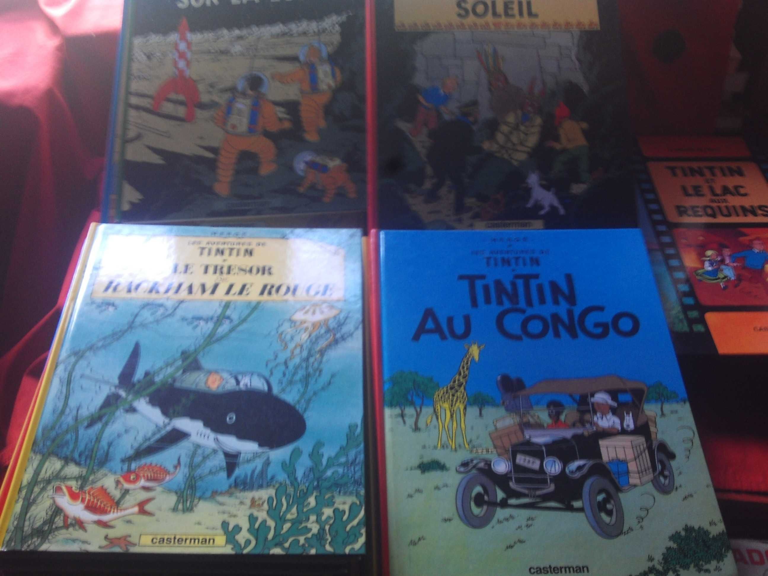 TINTIN original em francês Casterman coleção completa neuve