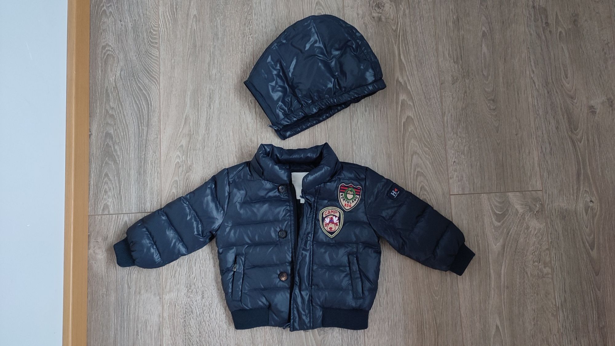 Silvian Heach puchowa kurtka zimowa 9-12m marka premium