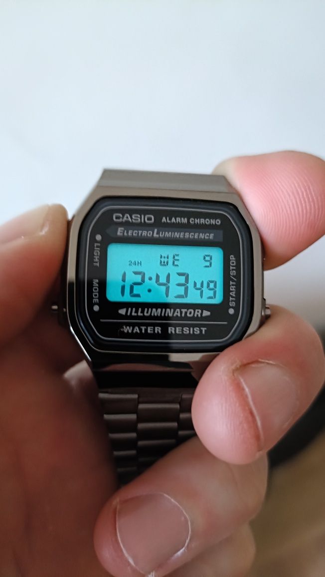 Casio A168 WEGG-1AEF - Novo e Original