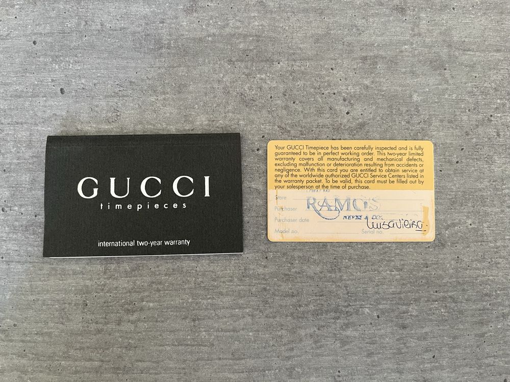 Relogio Gucci com argolas