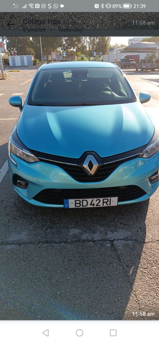 Carro Renault, azul, perfeito estado