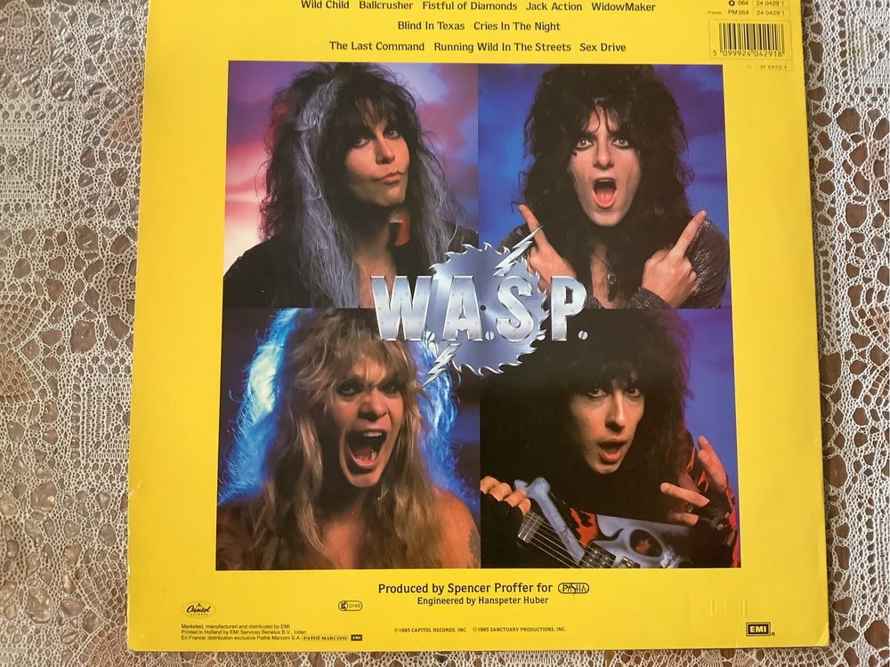 Vinil W.A.S.P - THE LÁST COMMAND