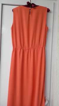 Плаття нарядне, персикового кольору