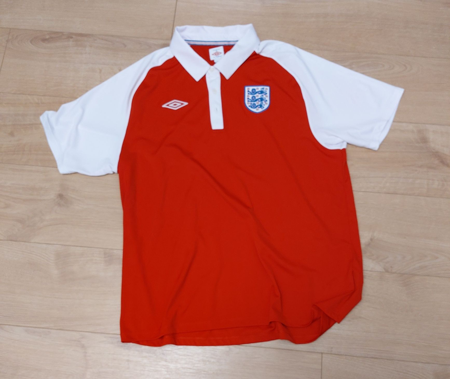 Orginalna koszulka piłkarska reprezentacji Anglii z sezonu 2010/11