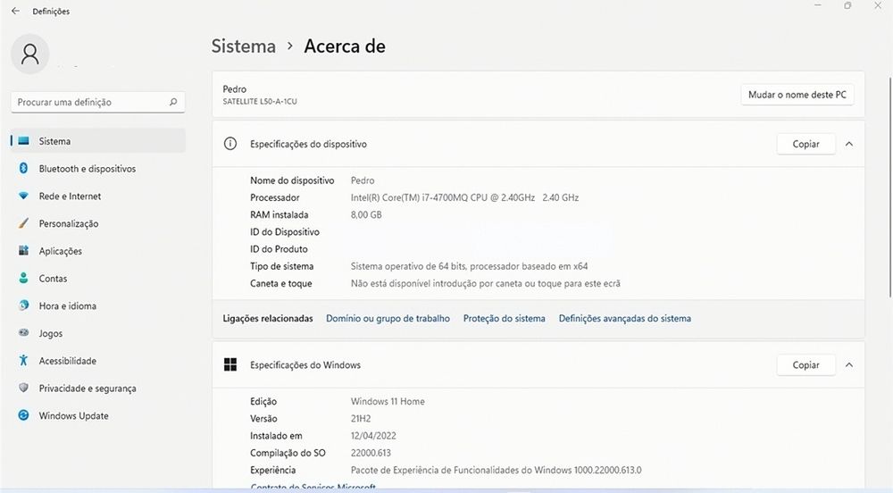 Toshiba Satellite
