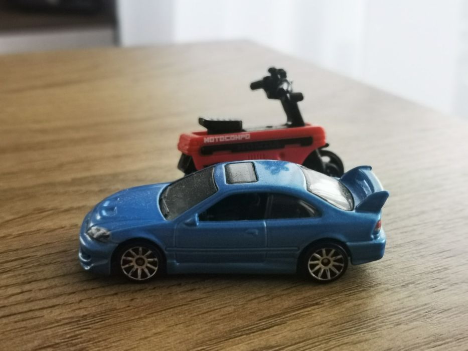 Hot wheels Honda Motocompo & Civic Coupe SI