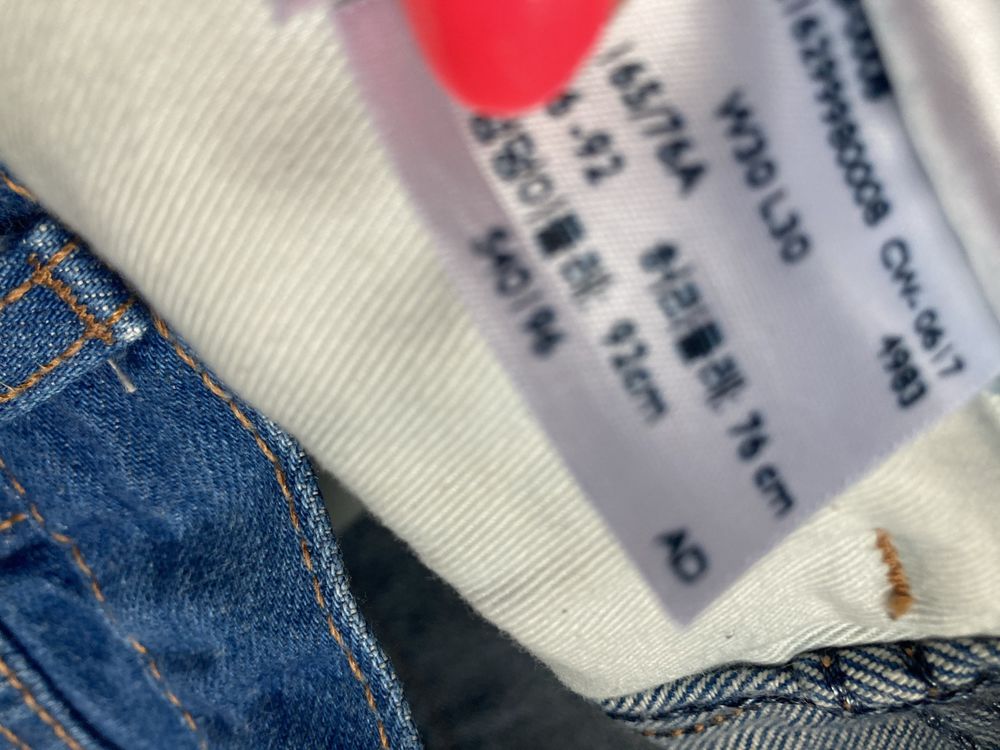 Levis 505c w30 jeansy meskie straight