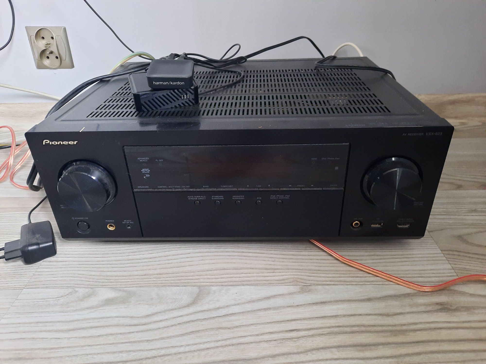 Amplituner Pioneer VSX-923K 7.2 + adapter wifi Pioneer