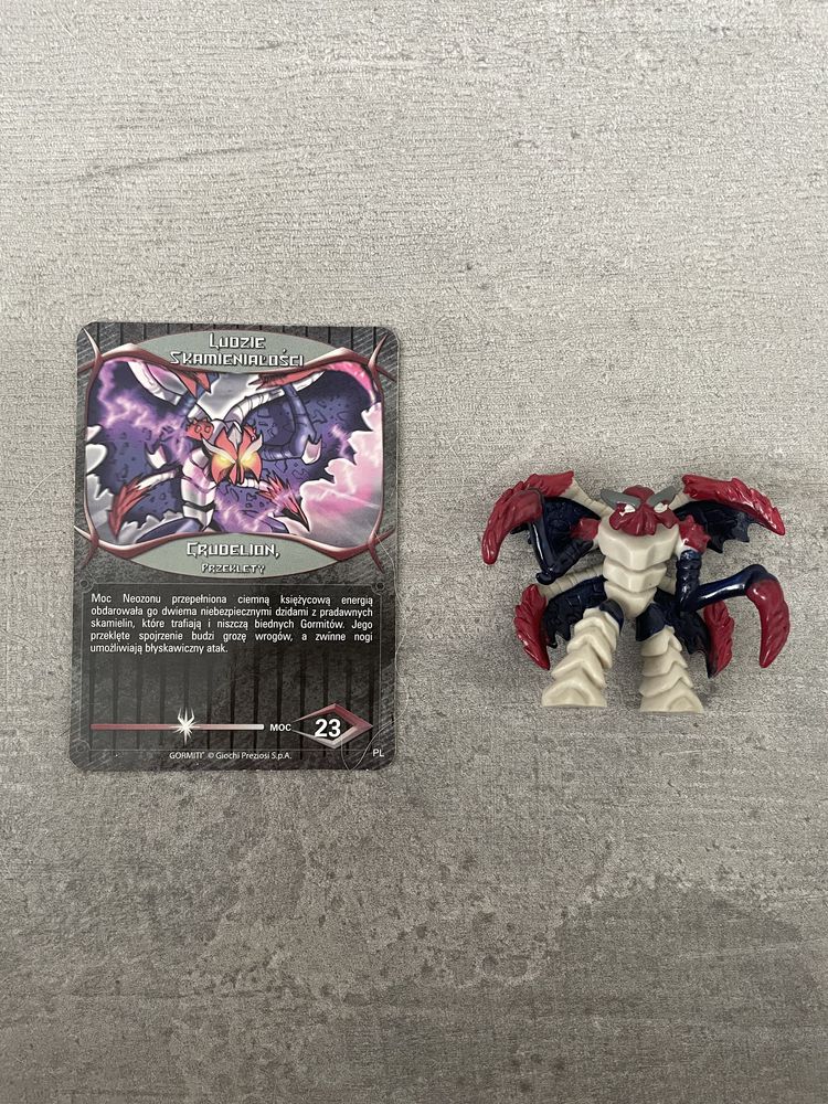 Gormiti final evolution ludzie skamieniałości crudelion przeklęty