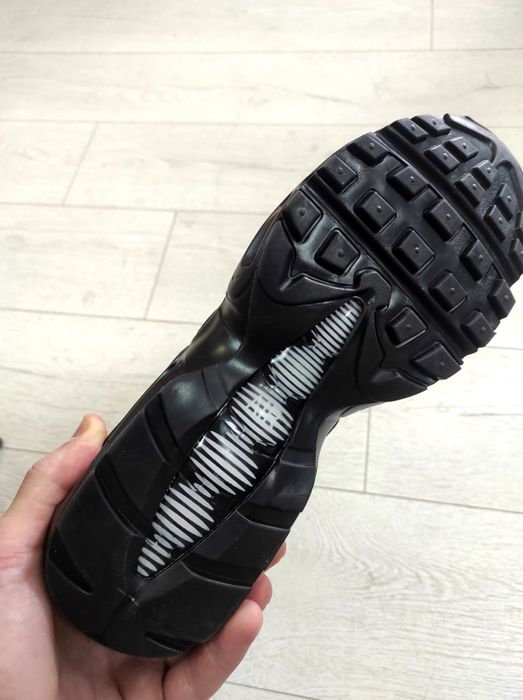 ‼️НОВИНКА‼️41-45 Nike Air Max 95 total black кросівки кроссовки кеди