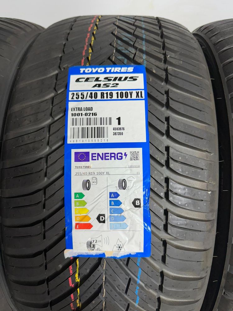 255/40r19 Toyo Celsius AS2 100Y XL 2022
