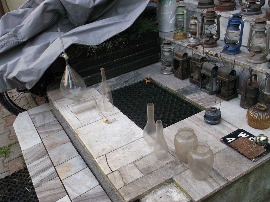 przedwojenne lampy naftowe