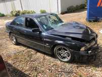 BMW 530d acidentado