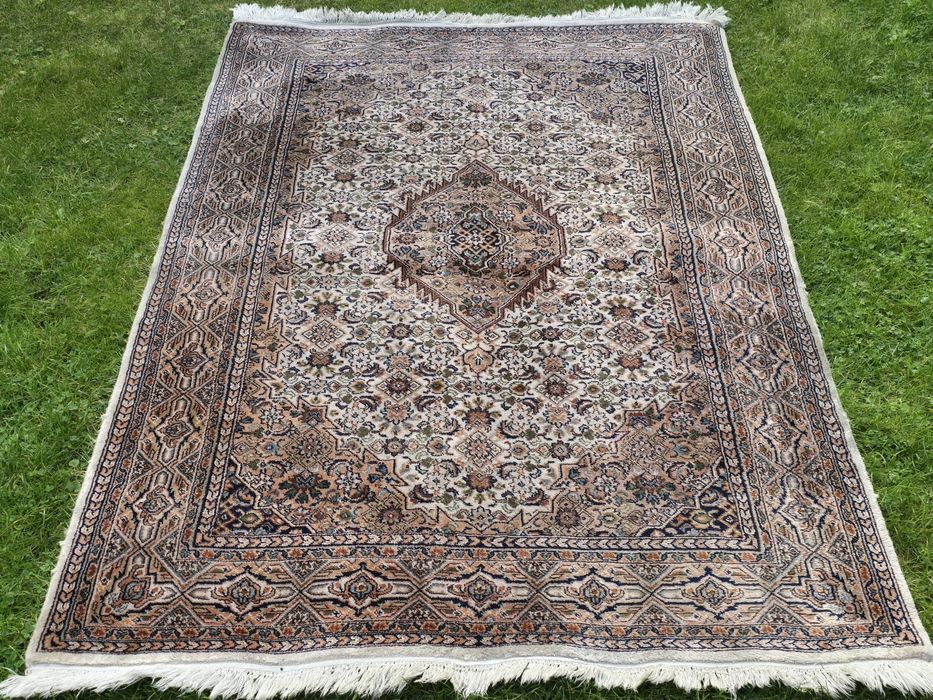 Kaszmirowy Bidjar - Piękny perski dywan z czystej wełny 125 x 185 cm