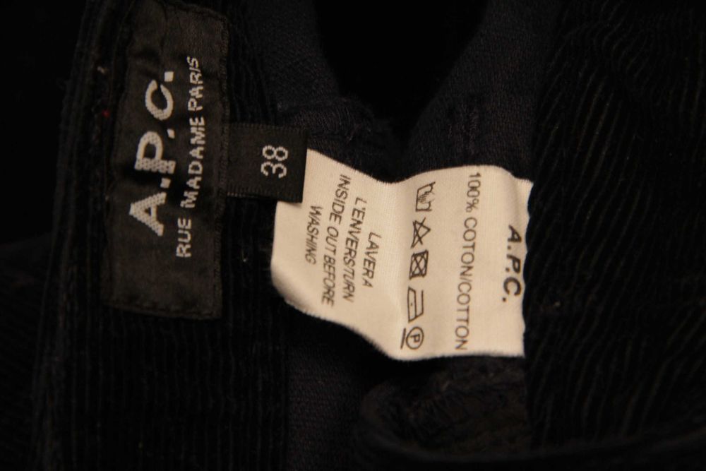 A.P.C. corduroy pant рр 38 брюки вельветовые из хлопа