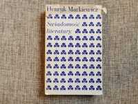 Henryk Markiewicz - Świadomość literatury